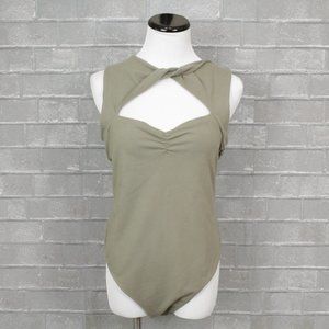 Free People Twist Cutout Bodysuit